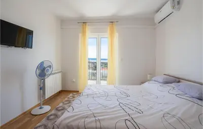Krevet ili kreveti u jedinici u objektu Pet Friendly Apartment In Podstrana