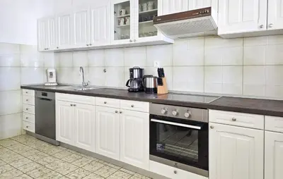 Kuhinja ili čajna kuhinja u objektu Apartment Put Mocila Vi