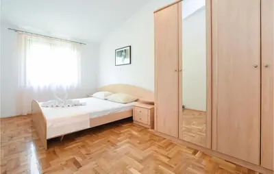 Krevet ili kreveti u jedinici u objektu Beach Front Home In Omis