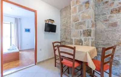 TV i/ili zabavni centar u objektu Apartment Smoline I