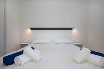 Krevet ili kreveti u jedinici u objektu Apartments Jakov