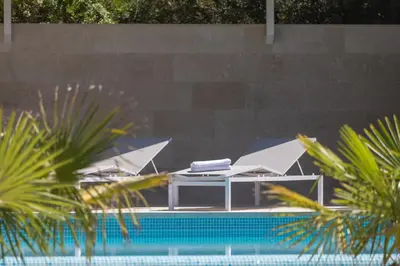 Tlocrt objekta Apartments with swimming pool Brela, Makarska - 19345