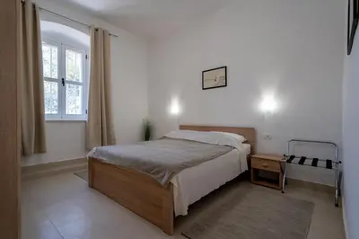 Krevet ili kreveti u jedinici u objektu Seafront apartment Marina