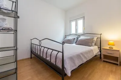 Krevet ili kreveti u jedinici u objektu MODERN apartment OMIS