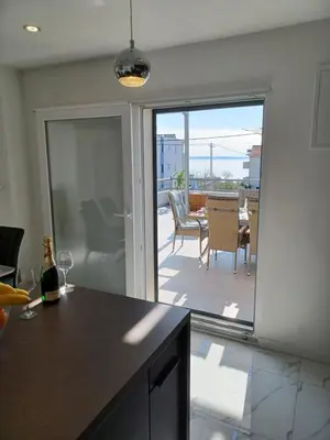 Balkon ili terasa u objektu Luxury apartment Cvita