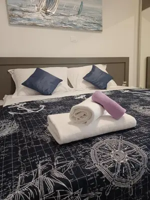 Krevet ili kreveti u jedinici u objektu Luxury apartment Cvita