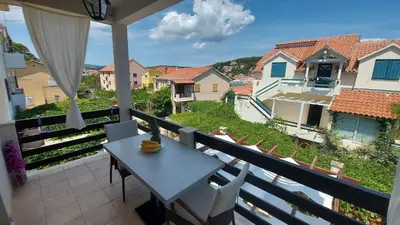 Balkon ili terasa u objektu Apartmani Štambuk
