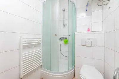 Kupaonica u objektu Apartments Road star