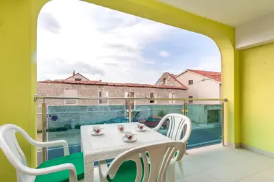 Balkon ili terasa u objektu Apartments Road star