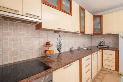 Kuhinja ili čajna kuhinja u objektu Apartments Sunshine Rays