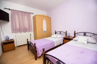 Krevet ili kreveti u jedinici u objektu Apartmani M&S