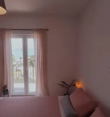 Krevet ili kreveti u jedinici u objektu Nika