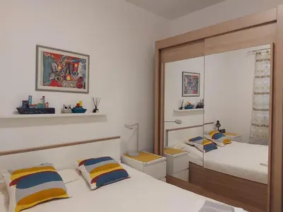 Krevet ili kreveti u jedinici u objektu Apartments Loris