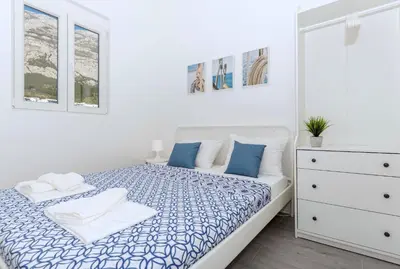 Krevet ili kreveti u jedinici u objektu Vista Mare Apartment - 3 Bedroom, Sea View