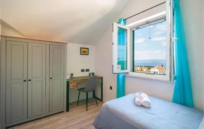 Krevet ili kreveti u jedinici u objektu Nice Apartment In Supetar With Wifi