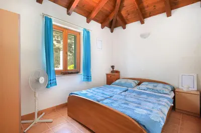 Krevet ili kreveti u jedinici u objektu Family friendly house with a swimming pool Postira, Brac - 19563