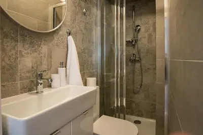 Kupaonica u objektu Apartments Petrich