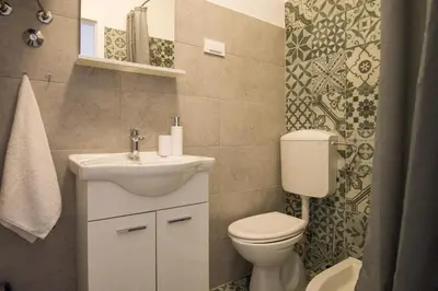 Kupaonica u objektu Apartments Petrich