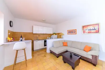 Kuhinja ili čajna kuhinja u objektu Apartmani Bokin