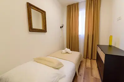 Krevet ili kreveti u jedinici u objektu Apartmani Bokin