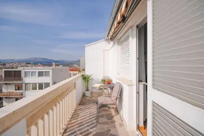 Balkon ili terasa u objektu Apartment Tina