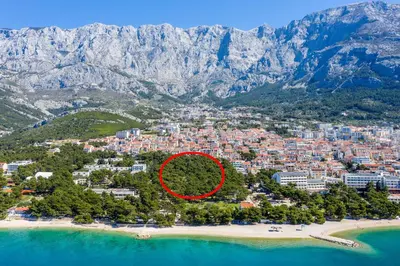 Tlocrt objekta Apartments by the sea Makarska - 19558