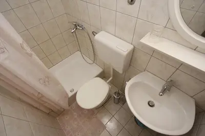 Kupaonica u objektu Apartments Galić