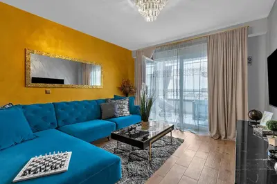 TV i/ili zabavni centar u objektu Apartman Aria De Lux