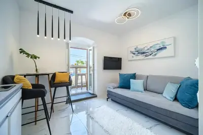 TV i/ili zabavni centar u objektu Apartment Vin