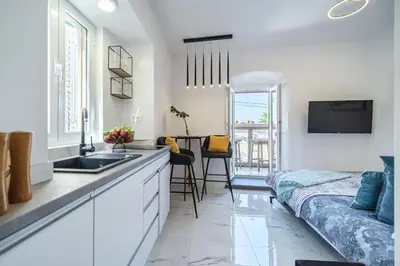 Kuhinja ili čajna kuhinja u objektu Apartment Vin