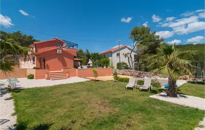 Tlocrt objekta Cozy Home In Vrbanj With Sauna