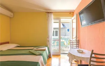 Krevet ili kreveti u jedinici u objektu Apartment Makarska Splitska