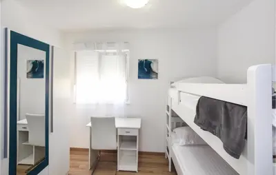 Krevet ili kreveti u jedinici u objektu Gorgeous Home In Krilo Jesenice