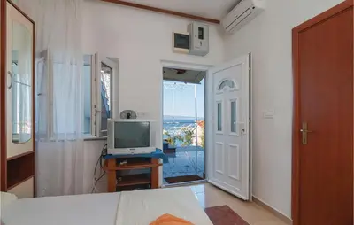 TV i/ili zabavni centar u objektu Apartment Omis Put Borka V