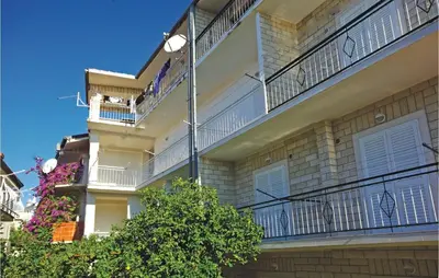 Balkon ili terasa u objektu Nice Apartment In Makarska