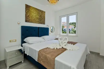 Krevet ili kreveti u jedinici u objektu Luxury Apartment Veronika