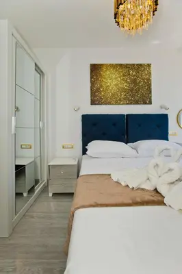 Krevet ili kreveti u jedinici u objektu Luxury Apartment Veronika