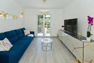 TV i/ili zabavni centar u objektu Luxury Apartment Veronika