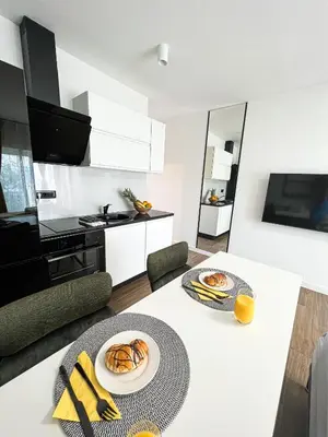 Kuhinja ili čajna kuhinja u objektu San-Studio apartment