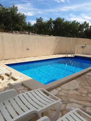 Bazen u objektu Wonderful Sea view, swimming pool, private parking ili u blizini