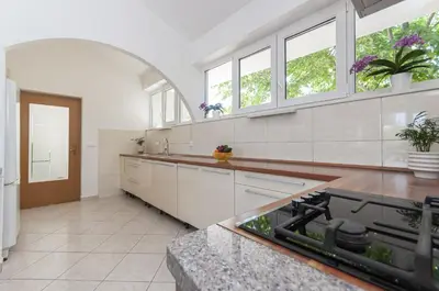 Kuhinja ili čajna kuhinja u objektu Villa Green Castle