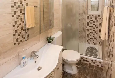 Kupaonica u objektu Villa Silvana