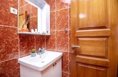 Kupaonica u objektu Apartmani Dubrava