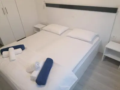 Krevet ili kreveti u jedinici u objektu Apartments BlueView
