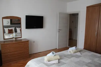 Krevet ili kreveti u jedinici u objektu Spacious Green Home