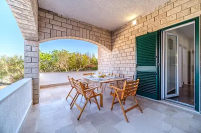 Balkon ili terasa u objektu Apartments with parking space Supetar, Brac - 19724