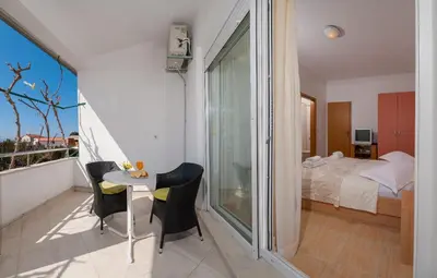 Krevet ili kreveti u jedinici u objektu House Marta