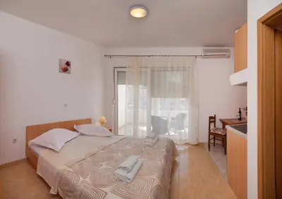 Krevet ili kreveti u jedinici u objektu House Marta