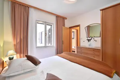 Krevet ili kreveti u jedinici u objektu Apartmani Villa Bose