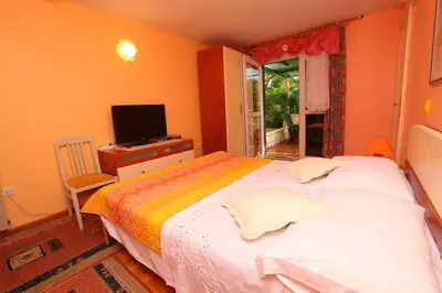 Krevet ili kreveti u jedinici u objektu Apartments Jole